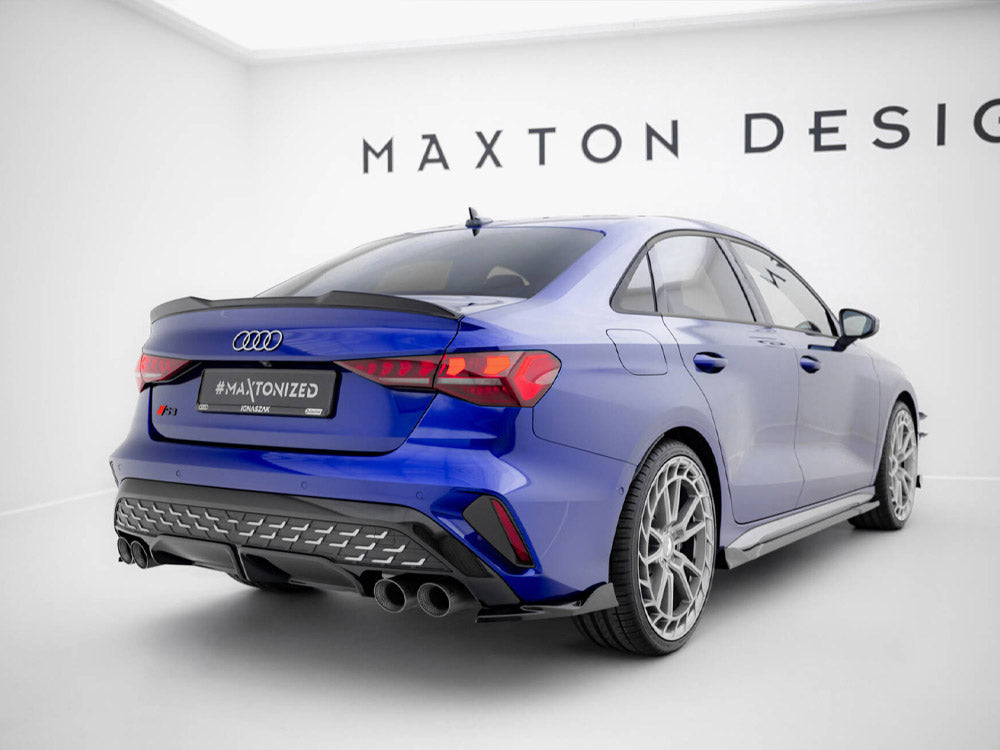 Maxton Design Rear Side Splitters V.2 Audi S3 Sedan 8Y Facelift