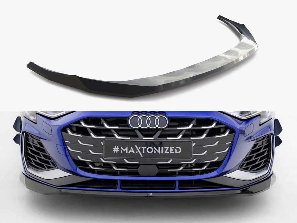 Maxton Design Front Splitter V.2 Audi A3 S-Line Sedan / S3 Sedan 8Y Facelift