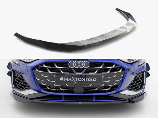 Maxton Design Front Splitter V.2 Audi A3 S-Line Sedan / S3 Sedan 8Y Facelift