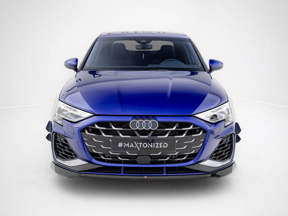 Maxton Design Front Splitter V.2 Audi A3 S-Line Sedan / S3 Sedan 8Y Facelift