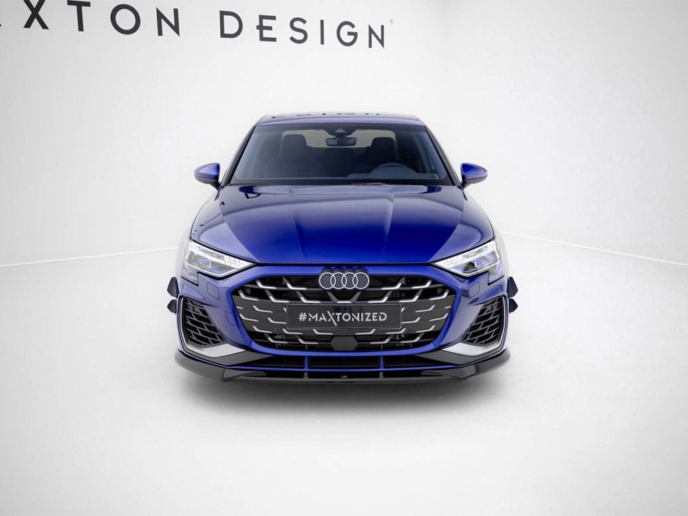 Maxton Design Front Splitter V.1 Audi A3 S-Line Sedan / S3 Sedan 8Y Facelift