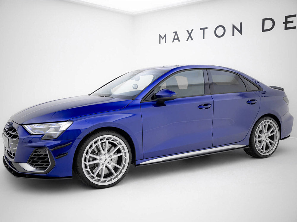 Maxton Design Street PRO Side Skirts Diffusers Audi A3 S-Line Sedan / S3 Sedan 8Y Facelift