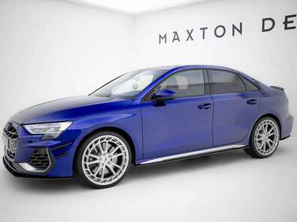 Maxton Design Street PRO Side Skirts Diffusers Audi A3 S-Line Sedan / S3 Sedan 8Y Facelift