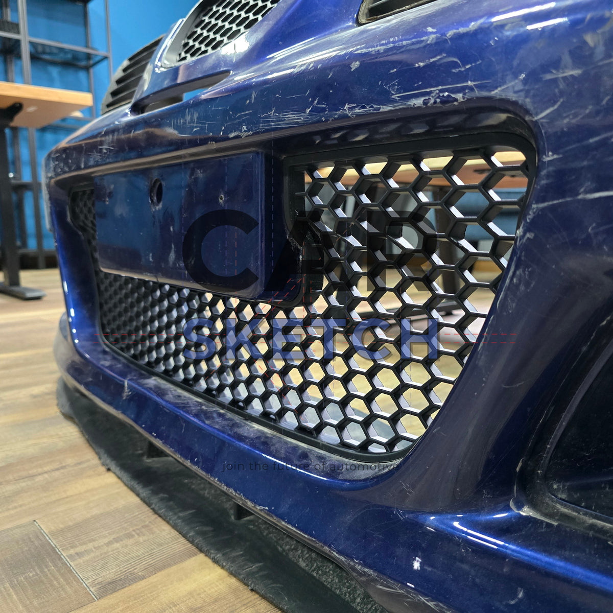 Seat Leon 1M Cupra Front Center Lower Grille Full Honeycomb *1ML 853 668 79Y*