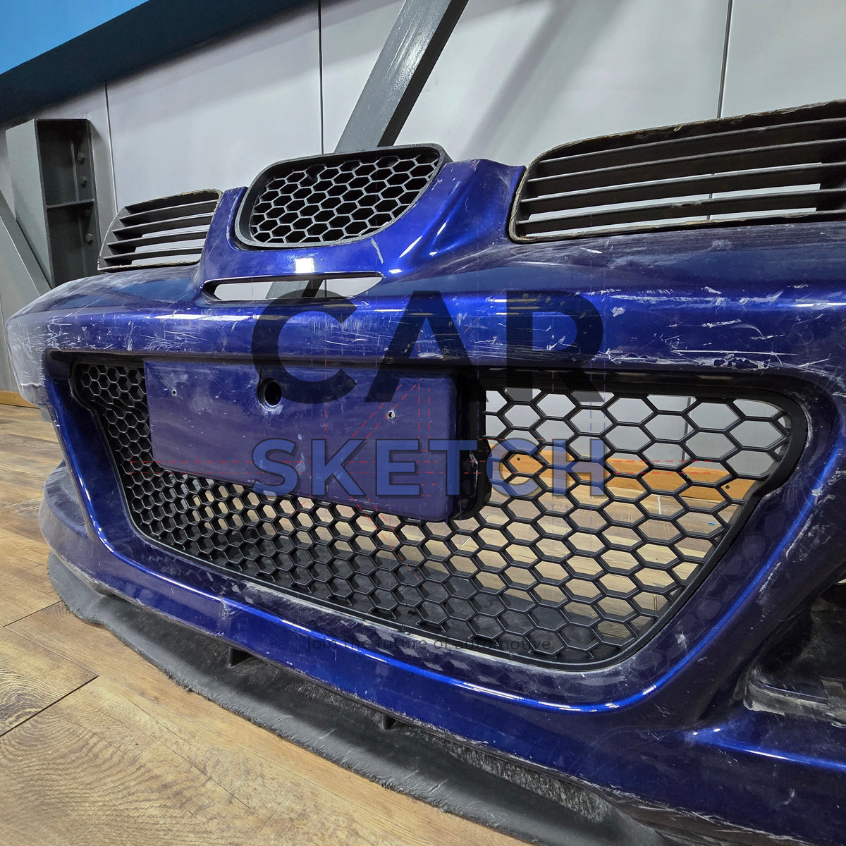Seat Leon 1M Cupra Front Center Lower Grille Full Honeycomb *1ML 853 668 79Y*