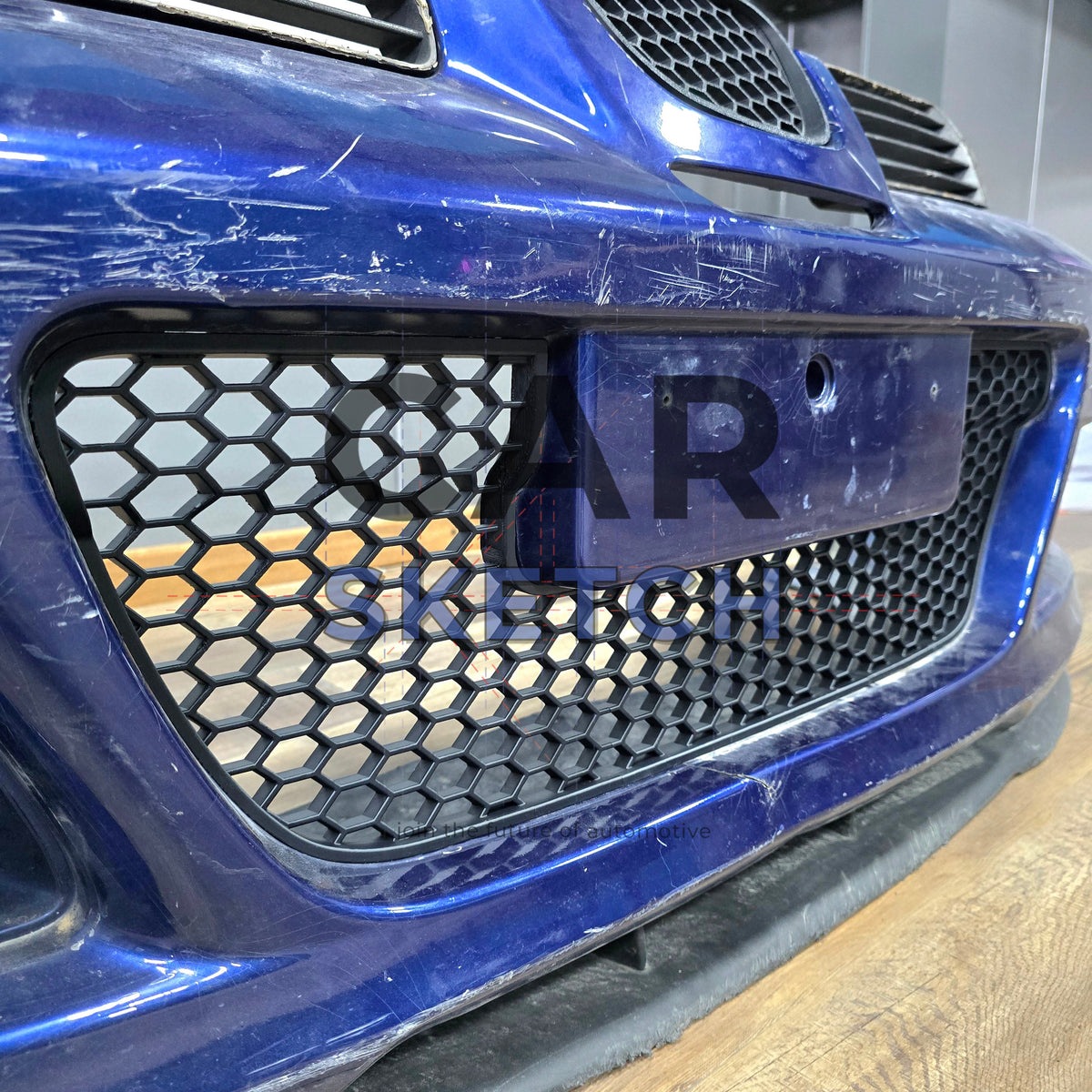 Seat Leon 1M Cupra Front Center Lower Grille Full Honeycomb *1ML 853 668 79Y*
