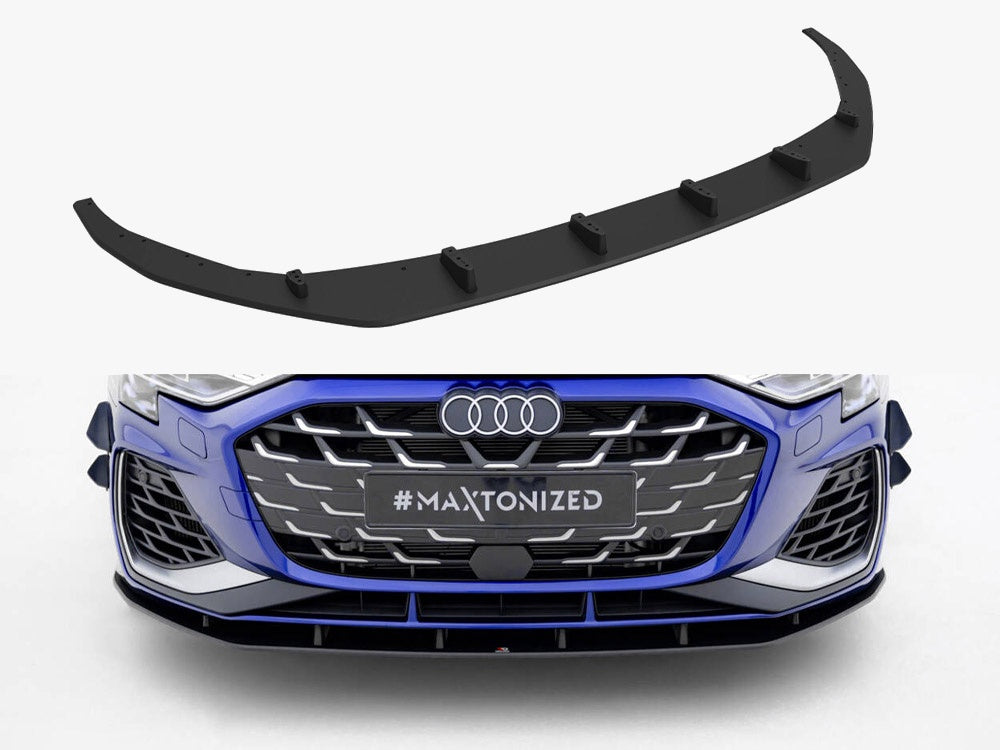 Maxton Design Street PRO Front Splitter Audi A3 S-Line Sedan / S3 Sedan 8Y Facelift