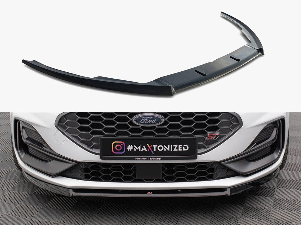 Maxton Design Front Splitter V.2 Ford Focus ST / ST-Line Mk4 Facelift