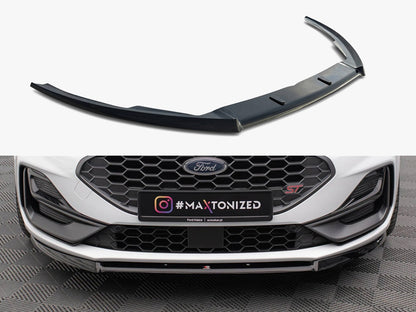 Maxton Design Front Splitter V.2 Ford Focus ST / ST-Line Mk4 Facelift