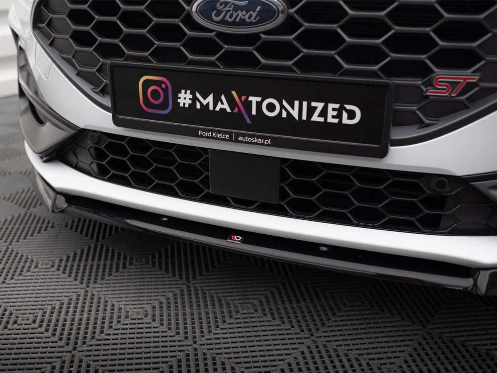 Maxton Design Front Splitter V.2 Ford Focus ST / ST-Line Mk4 Facelift