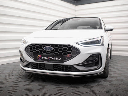 Maxton Design Front Splitter V.3 Ford Focus ST / ST-Line Mk4 Facelift