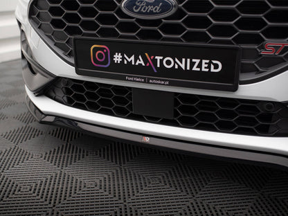 Maxton Design Front Splitter V.3 Ford Focus ST / ST-Line Mk4 Facelift