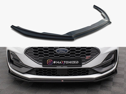 Maxton Design Front Splitter V.4 Ford Focus ST / ST-Line Mk4 Facelift