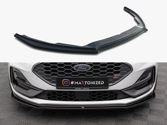 Maxton Design Front Splitter V.4 Ford Focus ST / ST-Line Mk4 Facelift