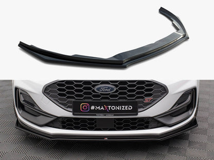 Maxton Design Front Splitter V.5 Ford Focus ST / ST-Line Mk4 Facelift