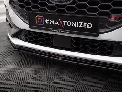 Maxton Design Front Splitter V.5 Ford Focus ST / ST-Line Mk4 Facelift