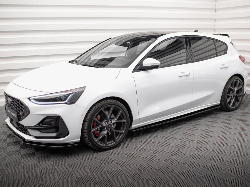 Maxton Design Side Skirts Diffusers V.1 Ford Focus ST / ST-Line Mk4 Facelift