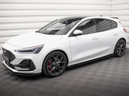 Maxton Design Side Skirts Diffusers V.1 Ford Focus ST / ST-Line Mk4 Facelift