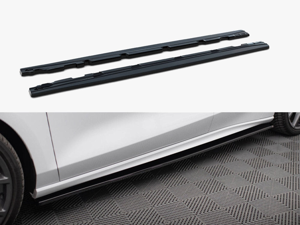 Maxton Design Side Skirts Diffusers V.1 Ford Focus ST / ST-Line Mk4 Facelift