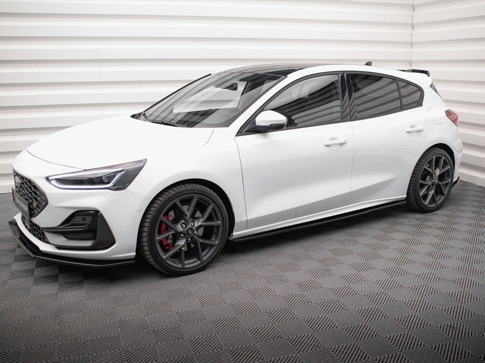 Maxton Design Side Skirts Diffusers V.3 Ford Focus ST / ST-Line Mk4 Facelift