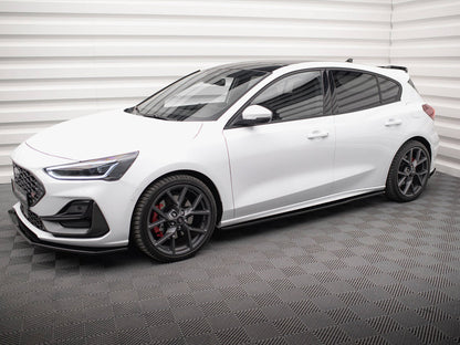 Maxton Design Side Skirts Diffusers V.3 Ford Focus ST / ST-Line Mk4 Facelift