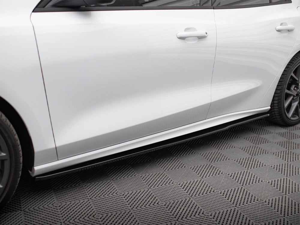 Maxton Design Side Skirts Diffusers V.3 Ford Focus ST / ST-Line Mk4 Facelift