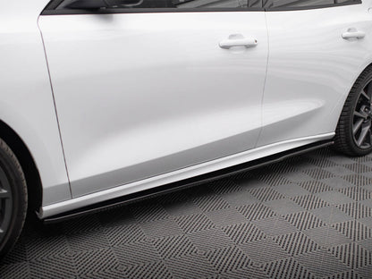 Maxton Design Side Skirts Diffusers V.3 Ford Focus ST / ST-Line Mk4 Facelift
