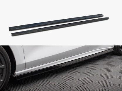 Maxton Design Side Skirts Diffusers V.5 Ford Focus ST / ST-Line Mk4 Facelift