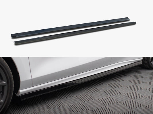 Maxton Design Side Skirts Diffusers V.5 Ford Focus ST / ST-Line Mk4 Facelift