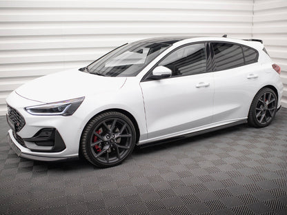 Maxton Design Side Skirts Diffusers V.5 Ford Focus ST / ST-Line Mk4 Facelift