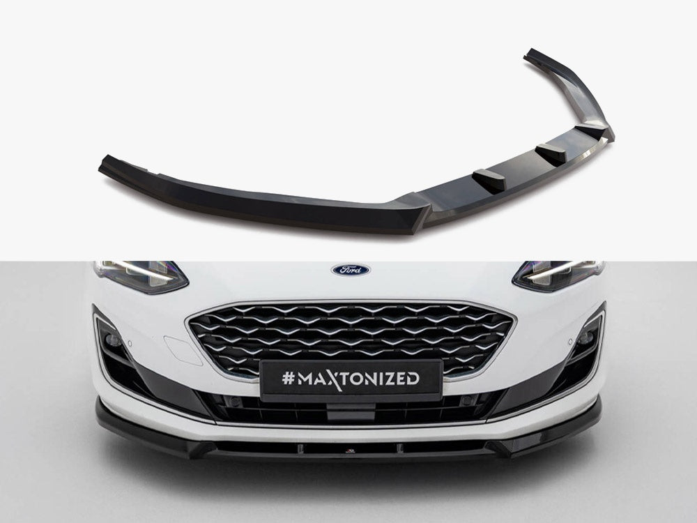 Maxton Design Front Splitter V.2 Ford Focus Vignale Mk4