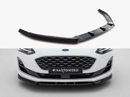 Maxton Design Front Splitter V.2 Ford Focus Vignale Mk4