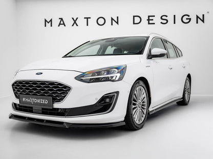 Maxton Design Front Splitter V.2 Ford Focus Vignale Mk4