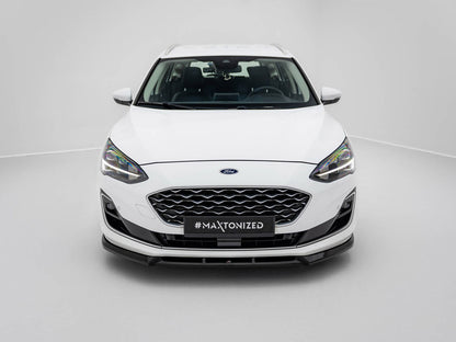 Maxton Design Front Splitter V.2 Ford Focus Vignale Mk4