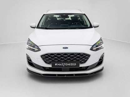 Maxton Design Front Splitter V.1 Ford Focus Vignale Mk4