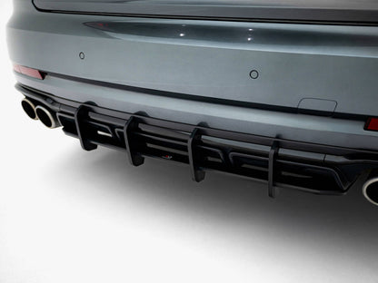 Maxton Design Street PRO Rear Diffuser Audi S8 D5 Facelift