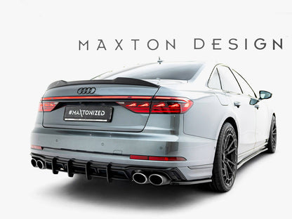 Maxton Design Rear Side Splitters Audi S8 D5 Facelift