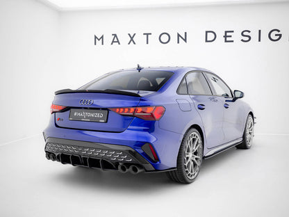 Maxton Design Street PRO Rear Diffuser Audi S3 Sedan 8Y Facelift