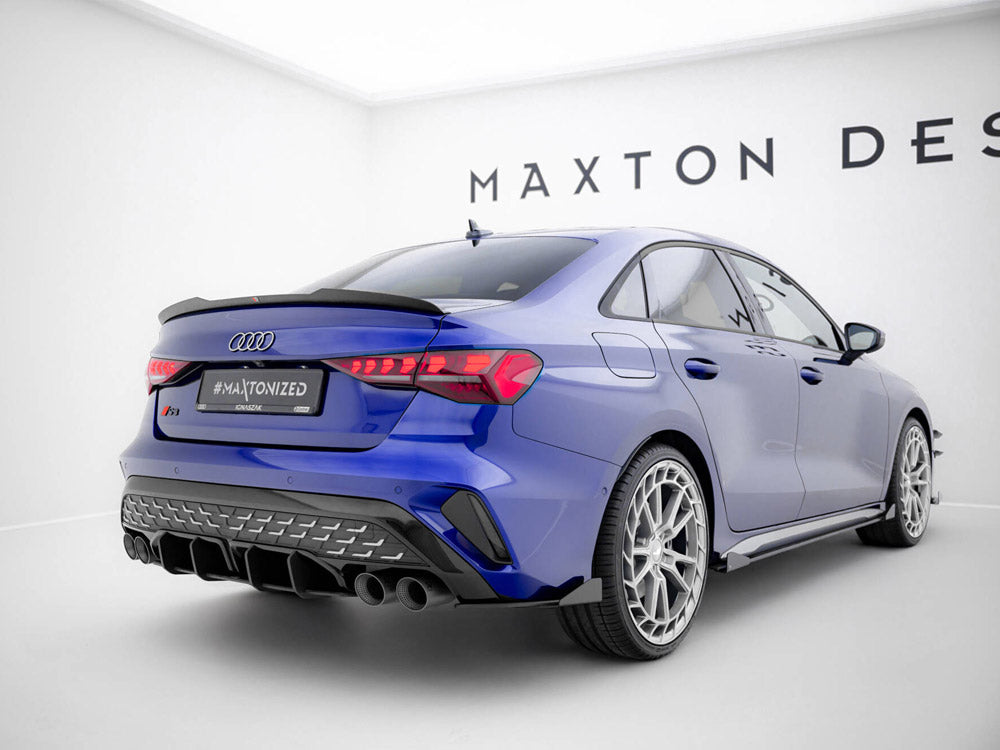 Maxton Design Street PRO Rear Diffuser Audi S3 Sedan 8Y Facelift
