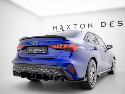 Maxton Design Rear Side Flaps Audi S3 Sedan 8Y Facelift