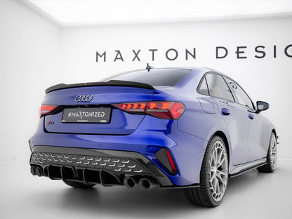 Maxton Design Street Pro Rear Side Splitters Audi S3 Sedan 8Y Facelift