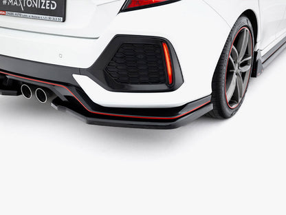 Maxton Design Rear Splitter Honda Civic Sport Mk10