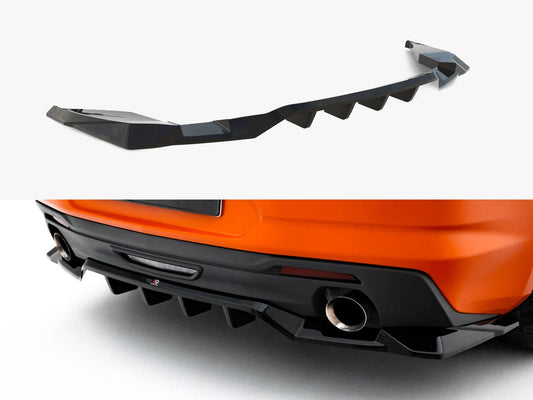 Maxton Design Rear Splitter (Vertical Bars) Chevrolet Camaro SS Mk6 Facelift