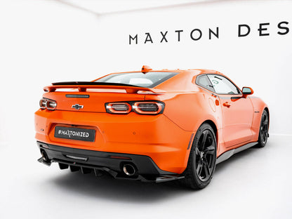 Maxton Design Rear Splitter (Vertical Bars) Chevrolet Camaro SS Mk6 Facelift