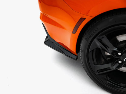 Maxton Design Rear Splitter (Vertical Bars) Chevrolet Camaro SS Mk6 Facelift