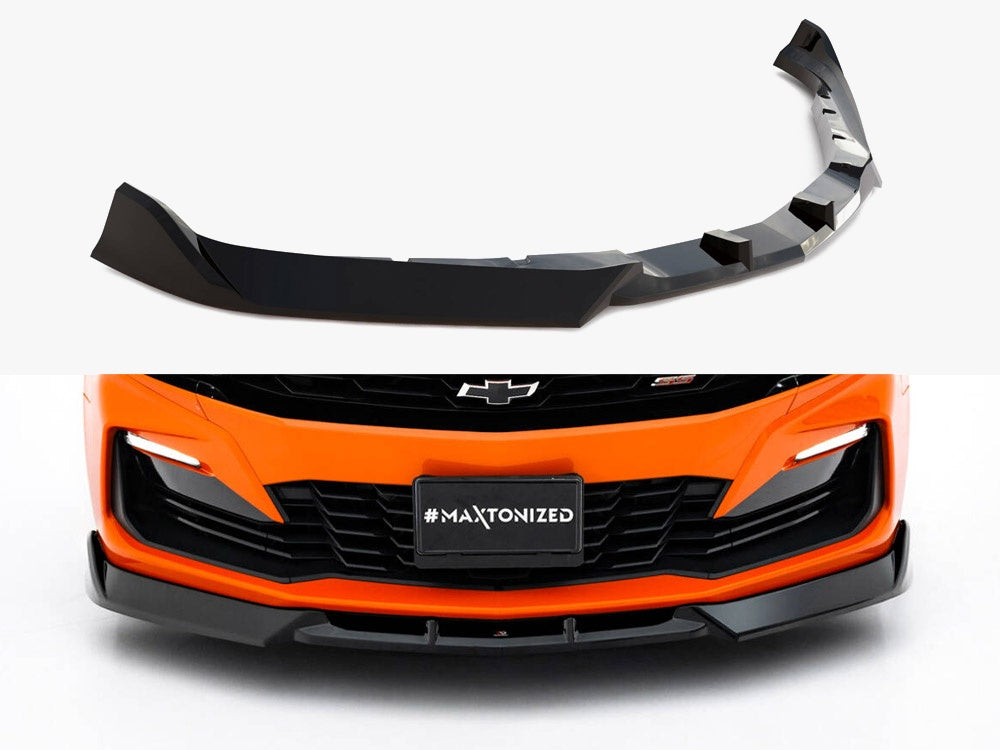Maxton Design Front Splitter V.2 Chevrolet Camaro SS Mk6 Facelift