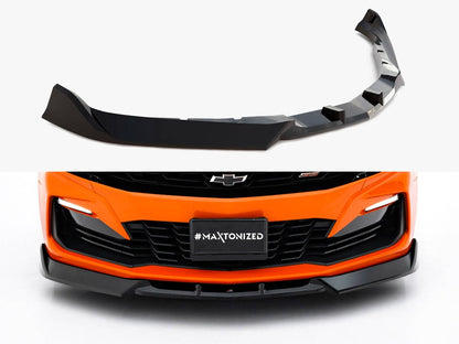 Maxton Design Front Splitter V.2 Chevrolet Camaro SS Mk6 Facelift