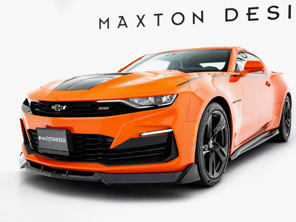 Maxton Design Front Splitter V.2 Chevrolet Camaro SS Mk6 Facelift