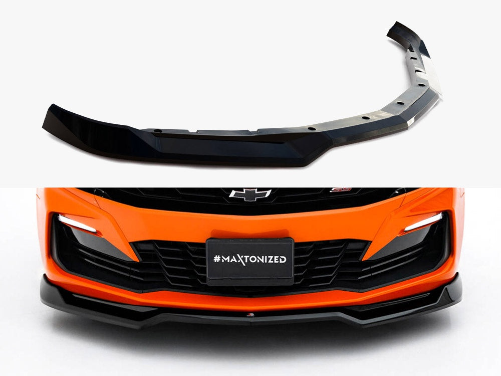 Maxton Design Front Splitter V.1 Chevrolet Camaro SS Mk6 Facelift