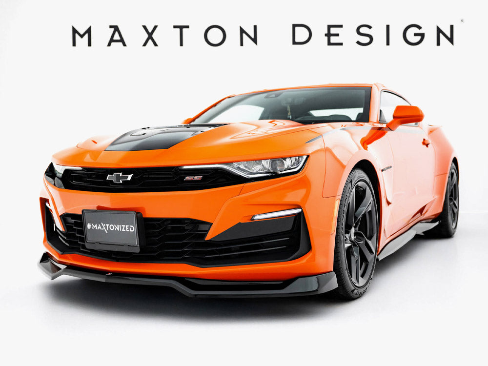 Maxton Design Front Splitter V.1 Chevrolet Camaro SS Mk6 Facelift